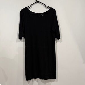 Adrienne Vittadini Cute Black Tshirt Dress